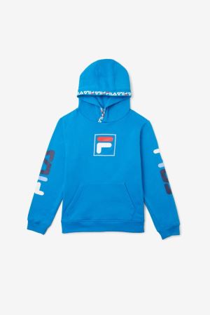 FILA Tyrone Hoodies Blue,Kids Clothing | CA.HZYSUW741